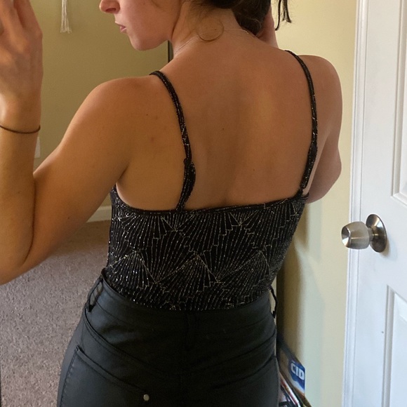 Sparkly black bodysuit - Picture 2 of 4